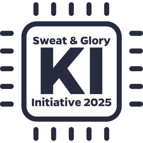 Logo der Initiative 2025 mit dem Fokus auf “KI im Mittelstand”, um digitale Transformation und Innovation zu fördern.